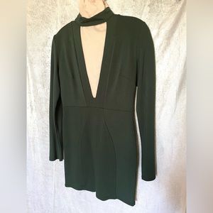 Fashion nova black mini dress